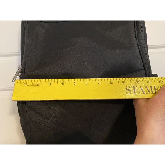 Maxtop Black Backpack Laptop Carrier Charging Port Needs Cord Fron Zip Pocket - Picture 10 of 12